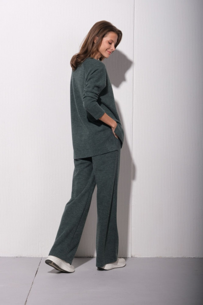 Брюки, джемпер Luitui R4032 зеленый - фото 5