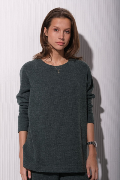 Брюки, джемпер Luitui R4032 зеленый - фото 4