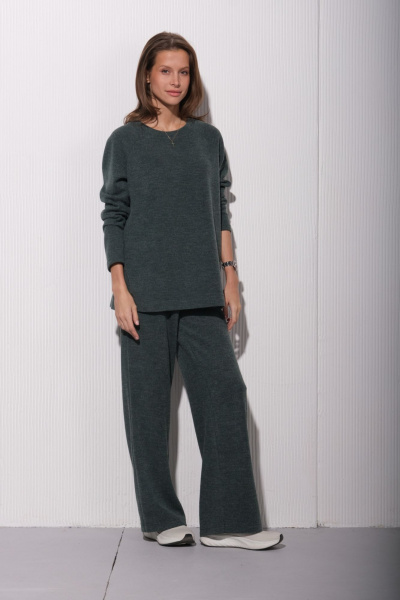 Брюки, джемпер Luitui R4032 зеленый - фото 3