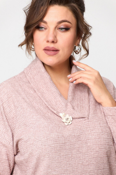 Джемпер T&N 7473 пудра - фото 2