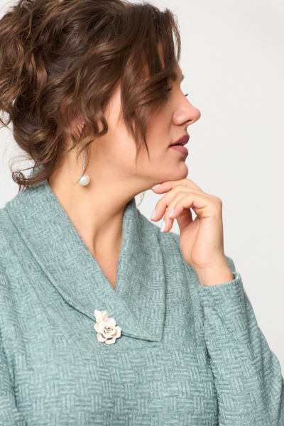 Джемпер T&N 7473 мята - фото 2