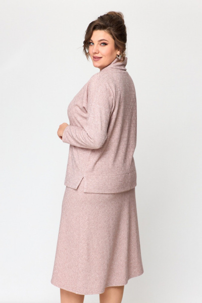 Джемпер, юбка T&N 7475 пудра - фото 5