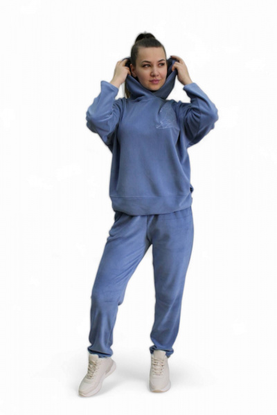 Джемпер Arisha 385 голубой - фото 2