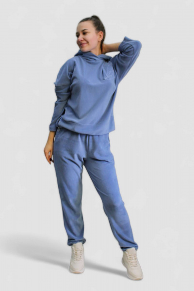 Брюки Arisha 9043 голубой - фото 1