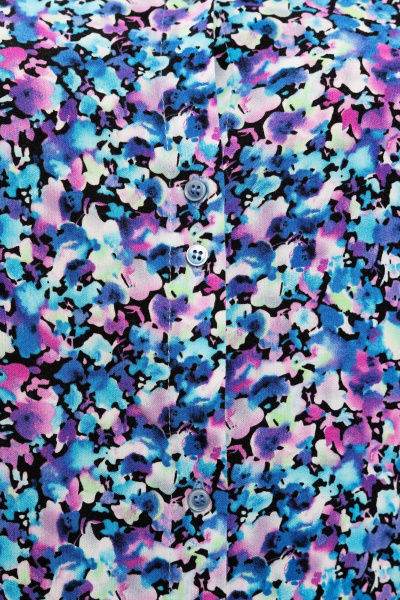 Рубашка из вискозы мультиколор в стильный повседневный образ Femme & Devur 7127 3.34BF(170) - фото 3