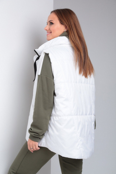 Спортивный комплект брюки жилет худи из плащёвой ткани Диомант 1944 - фото 8