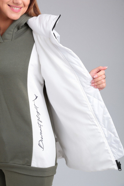 Спортивный комплект брюки жилет худи из плащёвой ткани Диомант 1944 - фото 5