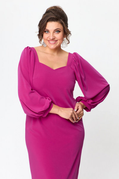 Платье Karina deLux M-1179 фуксия - фото 4