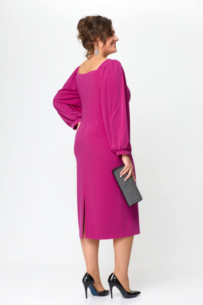 Платье Karina deLux M-1179 фуксия - фото 3
