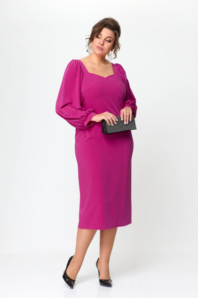 Платье Karina deLux M-1179 фуксия - фото 2