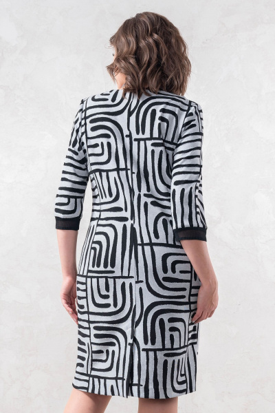 Элегантное трикотажное платье полуприлегающего силуэта Avanti 1619-1 - фото 2