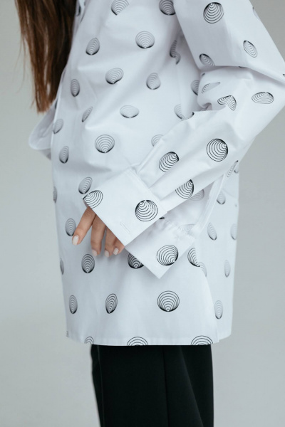 Рубашка SK Brand SK7130 белый - фото 9