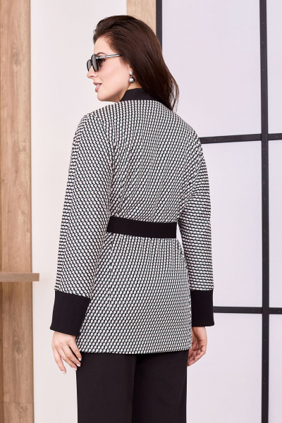 Костюм батал с жакетом и брюками из трикотажа Lissana 4828 - фото 10