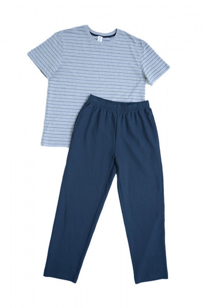 Брюки, майка Купалинка 265600.176 к.полоска,т.синий - фото 1