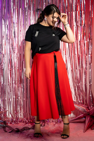 Футболка Andina 427 черный - фото 5