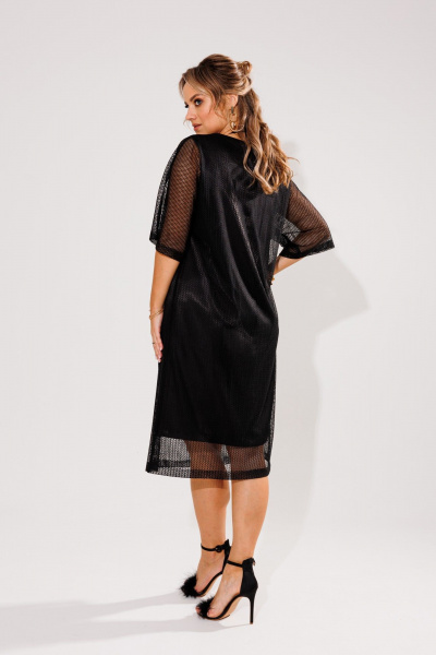 Платье Anelli 1444 черный - фото 6