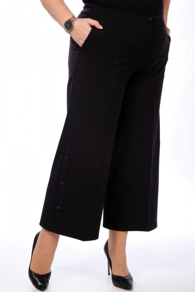 Брюки-кюлоты из костюмной ткани с карманами Jurimex 3036 - фото 1