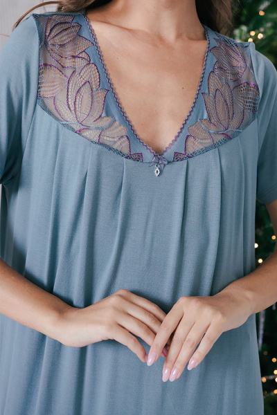 Сорочка Купалинка 592710.170-176 зеленый - фото 2