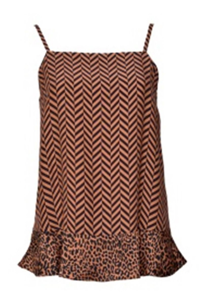 Топ коричневый текстильный для базовых образов BURVIN 7098-51 - фото 3