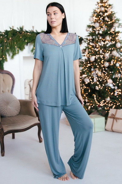 Брюки, майка Купалинка 678800.158-164 зеленый - фото 1