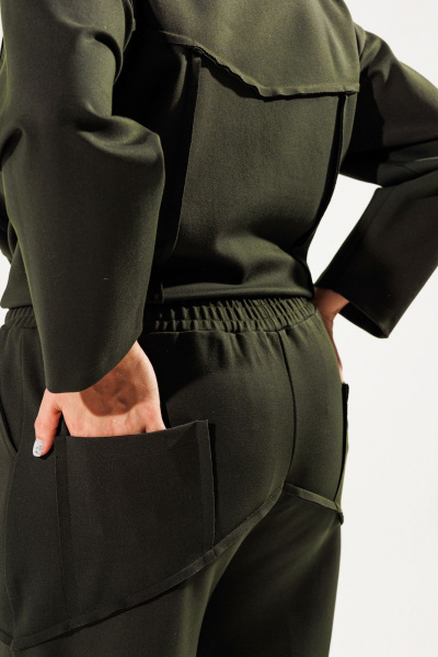 Брюки, джемпер Mubliz 139 хаки - фото 10