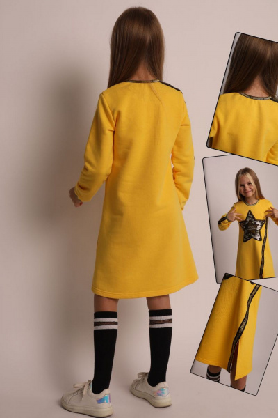 Платье Tammi 1Т3-23/1 желтый - фото 2