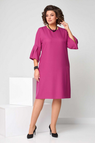 Платье Асолия 2650 брусничный - фото 1