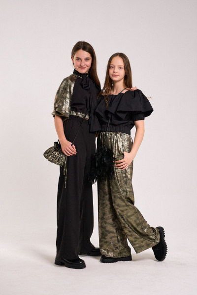 Брюки Colibri А252 золото - фото 4