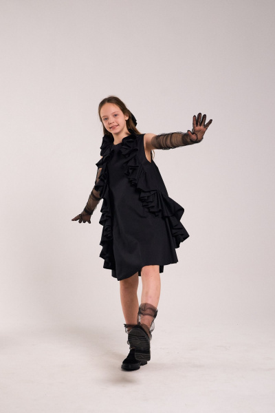 Платье Colibri А255 черный - фото 6