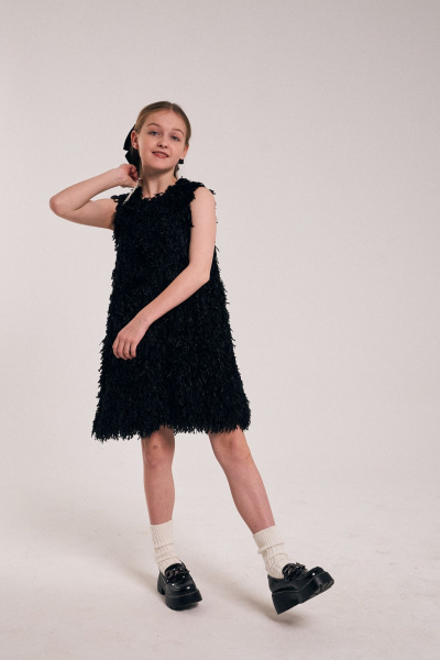 Платье Colibri А258 черный - фото 6