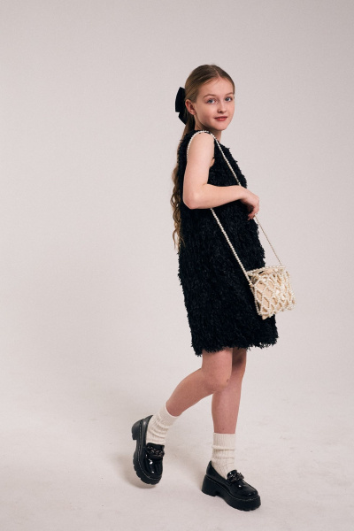 Платье Colibri А258 черный - фото 5