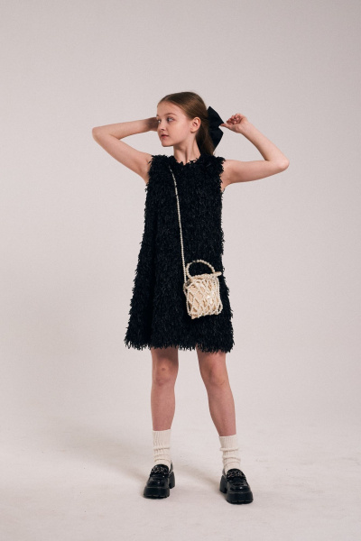 Платье Colibri А258 черный - фото 1