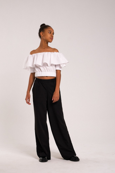 Брюки Colibri А260 черный - фото 3