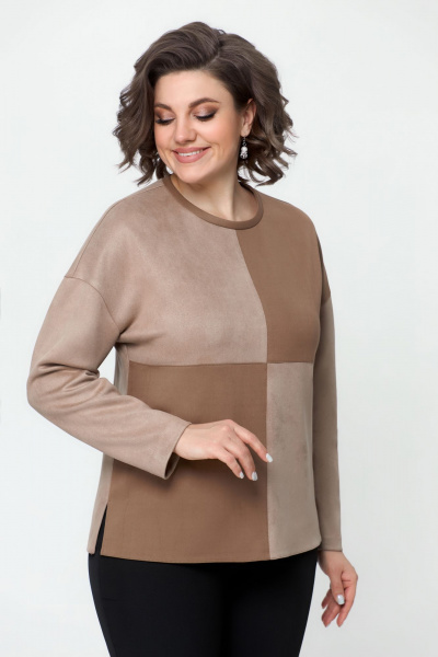 Джемпер DaLi 3649.1 капучино - фото 1