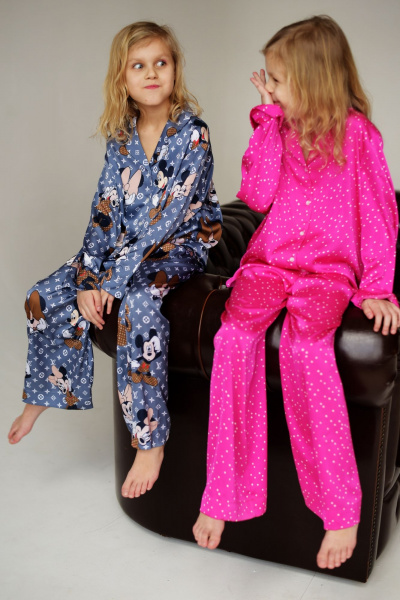 Брюки, рубашка Colibri А251 серо-голубой - фото 1