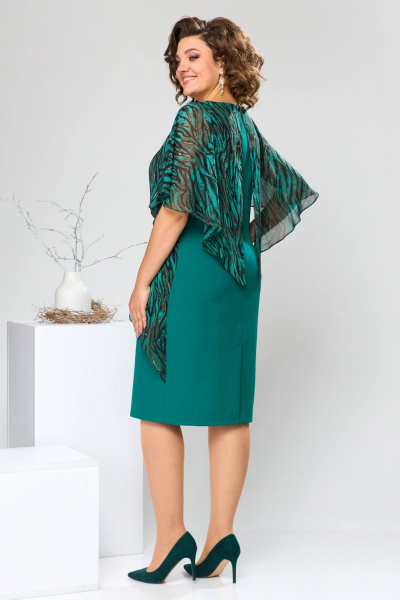 Платье Romanovich Style 1-2371 изумрудный - фото 11