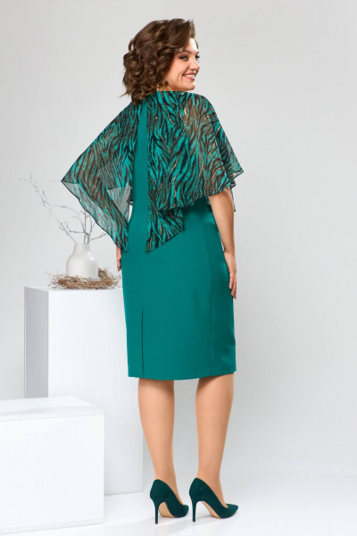 Платье Romanovich Style 1-2371 изумрудный - фото 10
