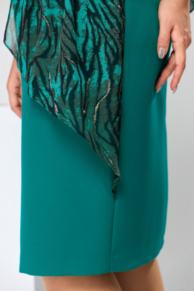 Платье Romanovich Style 1-2371 изумрудный - фото 8