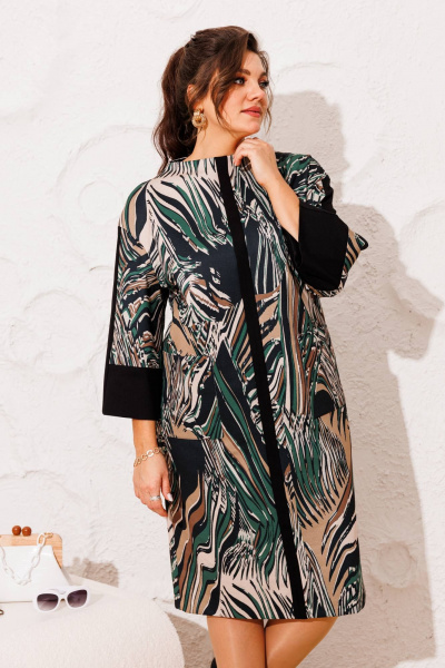 Платье Romanovich Style 1-2459 мультиколор - фото 3