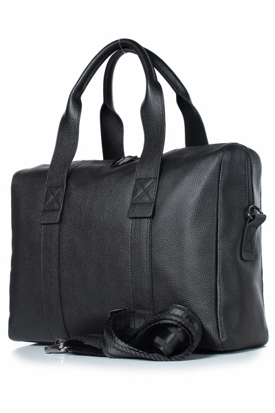 Деловая сумка из натуральной кожи с одним отделением Galanteya 26423.23с1177к45 черный - фото 1