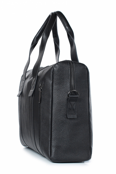 Деловая сумка из натуральной кожи с одним отделением Galanteya 26423.23с1177к45 черный - фото 4