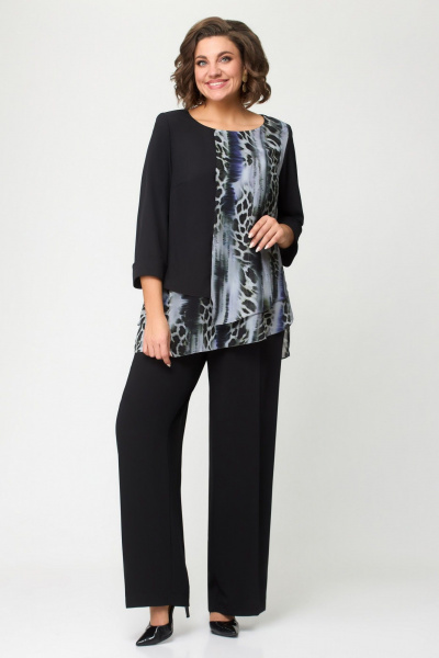 Блуза, брюки DaLi 4572 мультиколор - фото 1