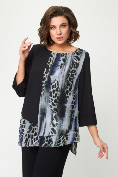 Блуза, брюки DaLi 4572 мультиколор - фото 2