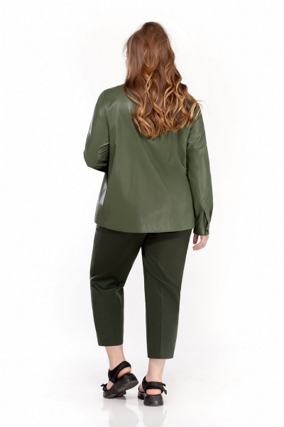 Брюки, рубашка, футболка Pretty 1224 зеленый - фото 7