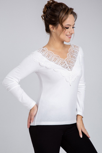 Джемпер VIZAVI 709 молочный - фото 2