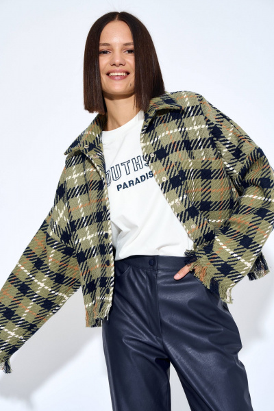 Жакет AG Green G498/4 зеленый - фото 5