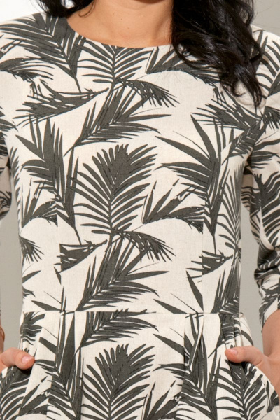 Платье AYZE 1645 молочно-зеленый - фото 6