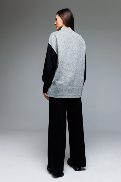 День и вечер брюки и джемпер из трикотажа свободного кроя Ларс Стиль 851 - фото 5