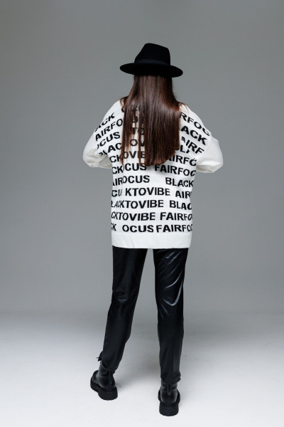 На каждый день брюки и джемпер из текстиля с зауженным низом Ларс Стиль 848 - фото 3