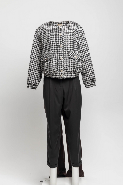 Брюки, бомбер EZER 2036 молочно-черный - фото 11